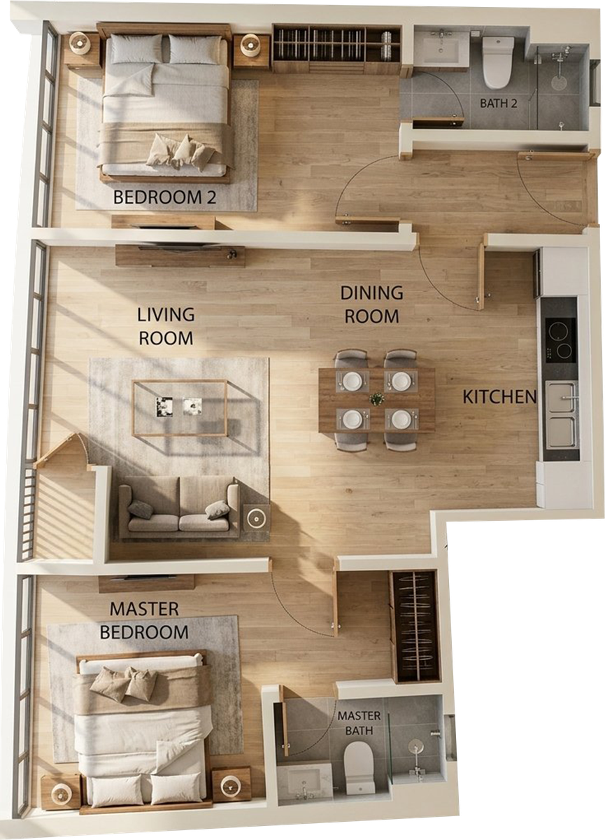 Type C floor plan thumbnail