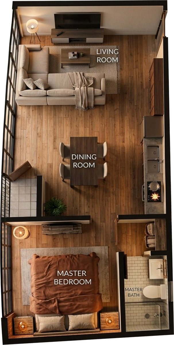 Type E floor plan thumbnail